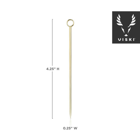 Belmont Cocktail Picks in Gold, Set of 6-5
