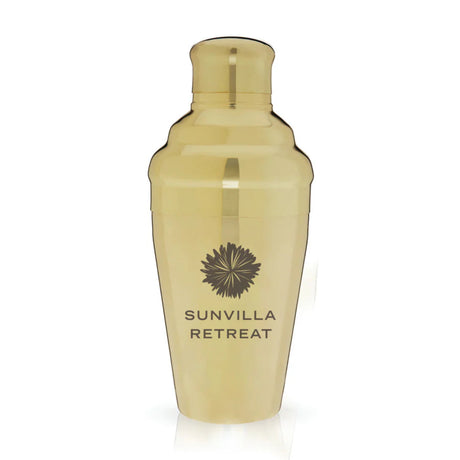 Belmont Measured Cocktail Shaker in Gold-1