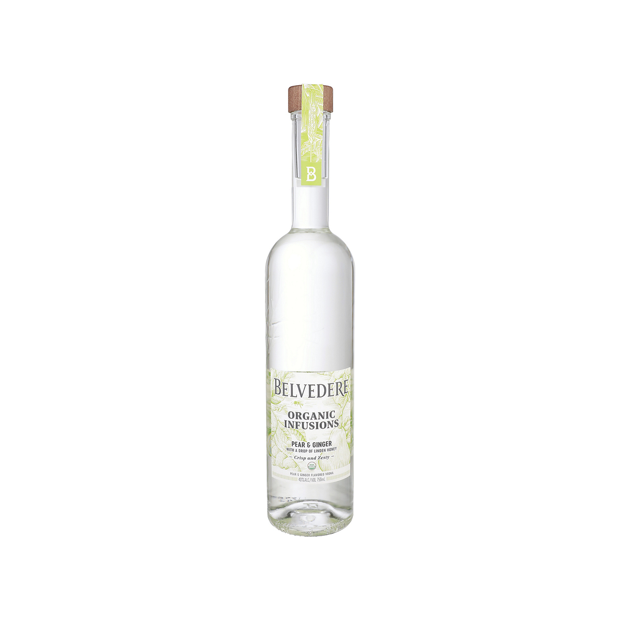 Belvedere Organic Infusions Pear & Ginger Flavored Vodka