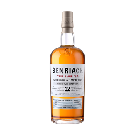 BenRiach The Twelve 12 Year Old Single Malt Scotch Whiskey