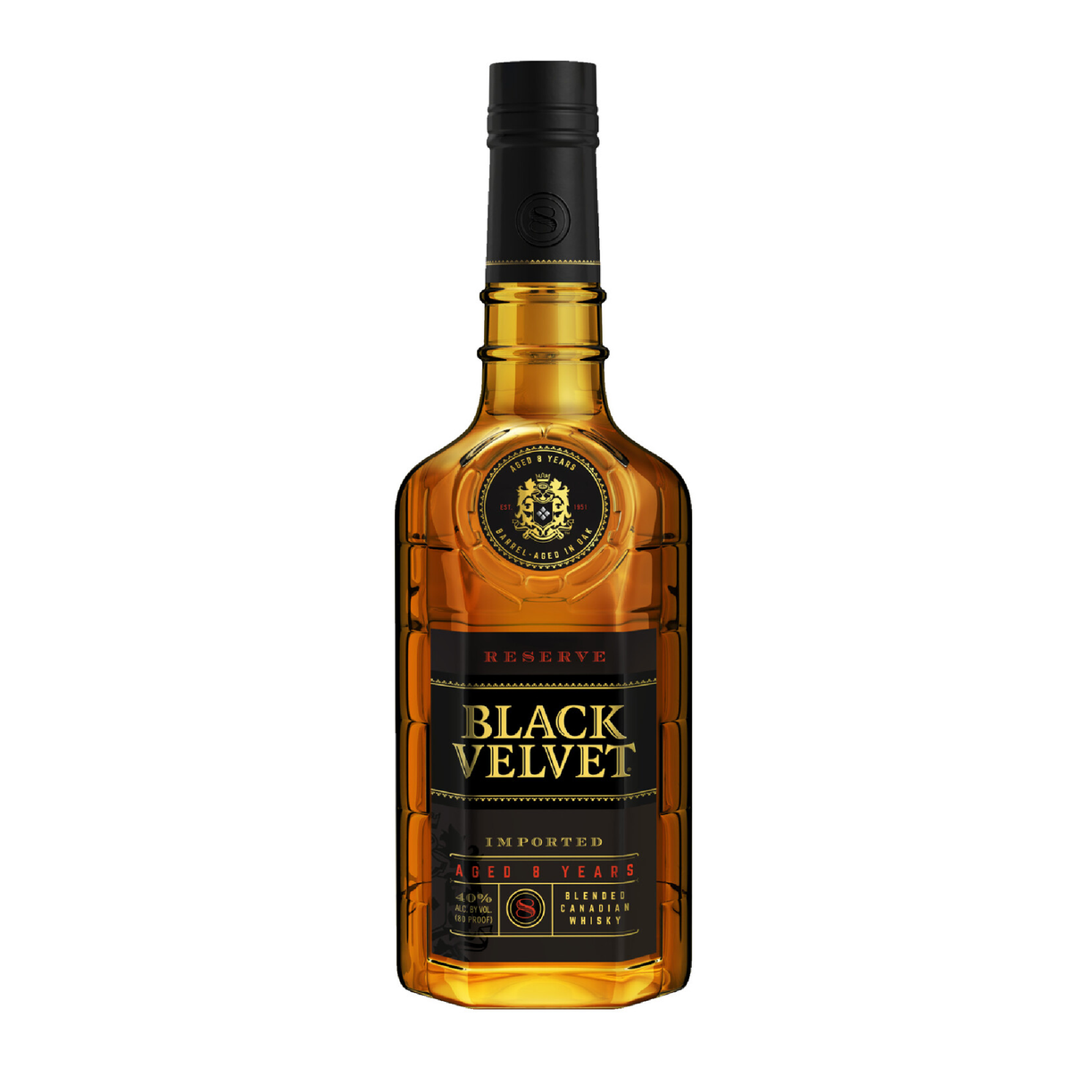 Black Velvet Reserve Select Stock 10 Year Canadian Whiskey