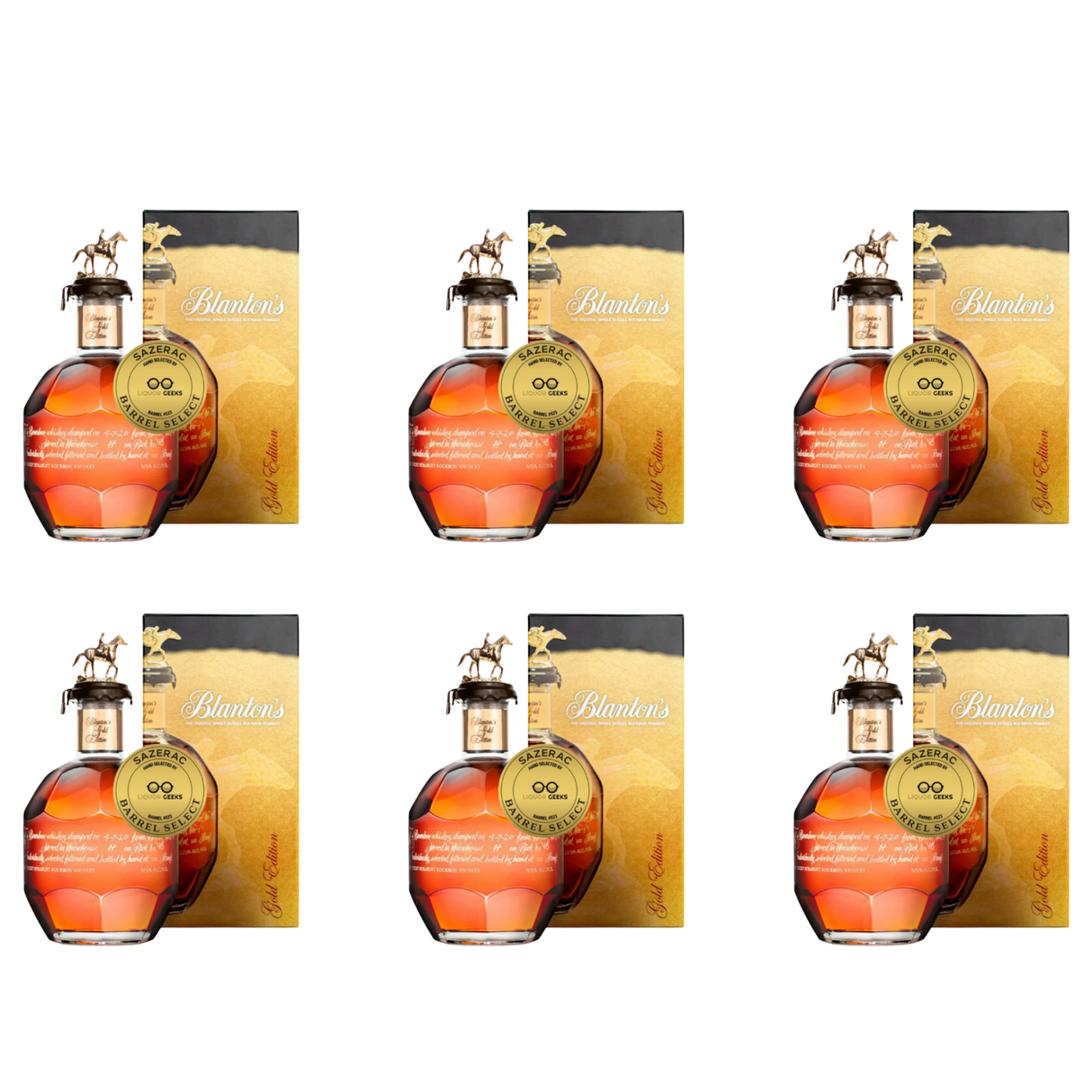 Blanton’s Gold Edition Single Barrel Bourbon – Liquor Geeks Barrel Select #291 – Store Pick