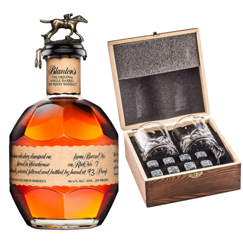 Blanton's Single Barrel Bourbon Gift Set | Liquor Geeks Blanton's Single Barrel Bourbon Gift Set | Liquor Geeks