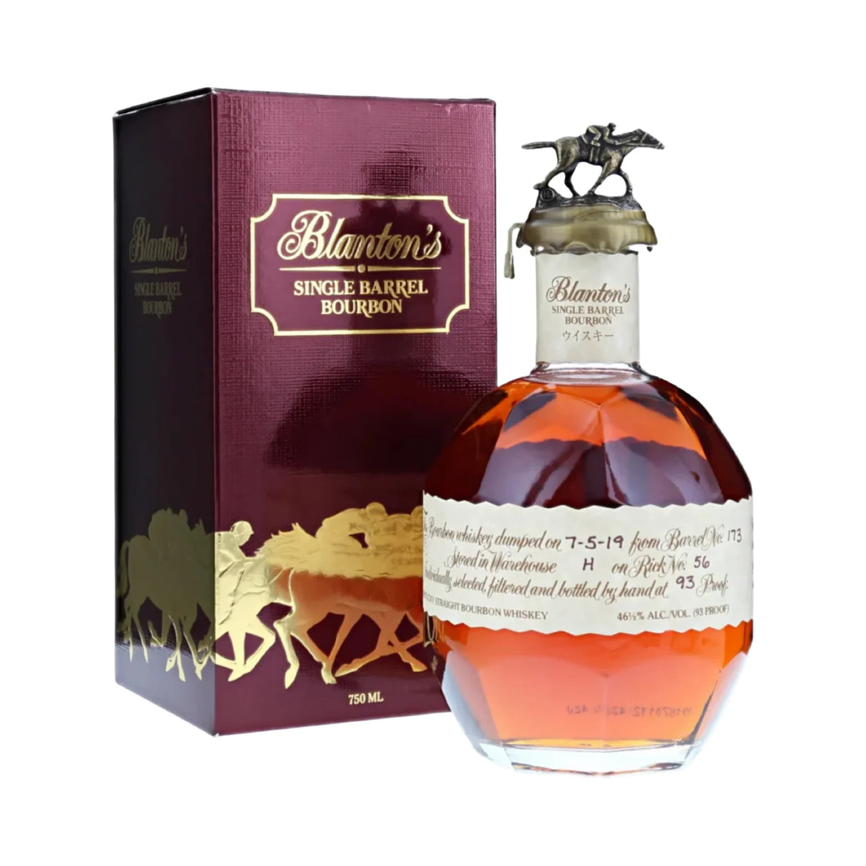 Blanton's Takara Red Single Barrel Kentucky Straight Bourbon Whiskey