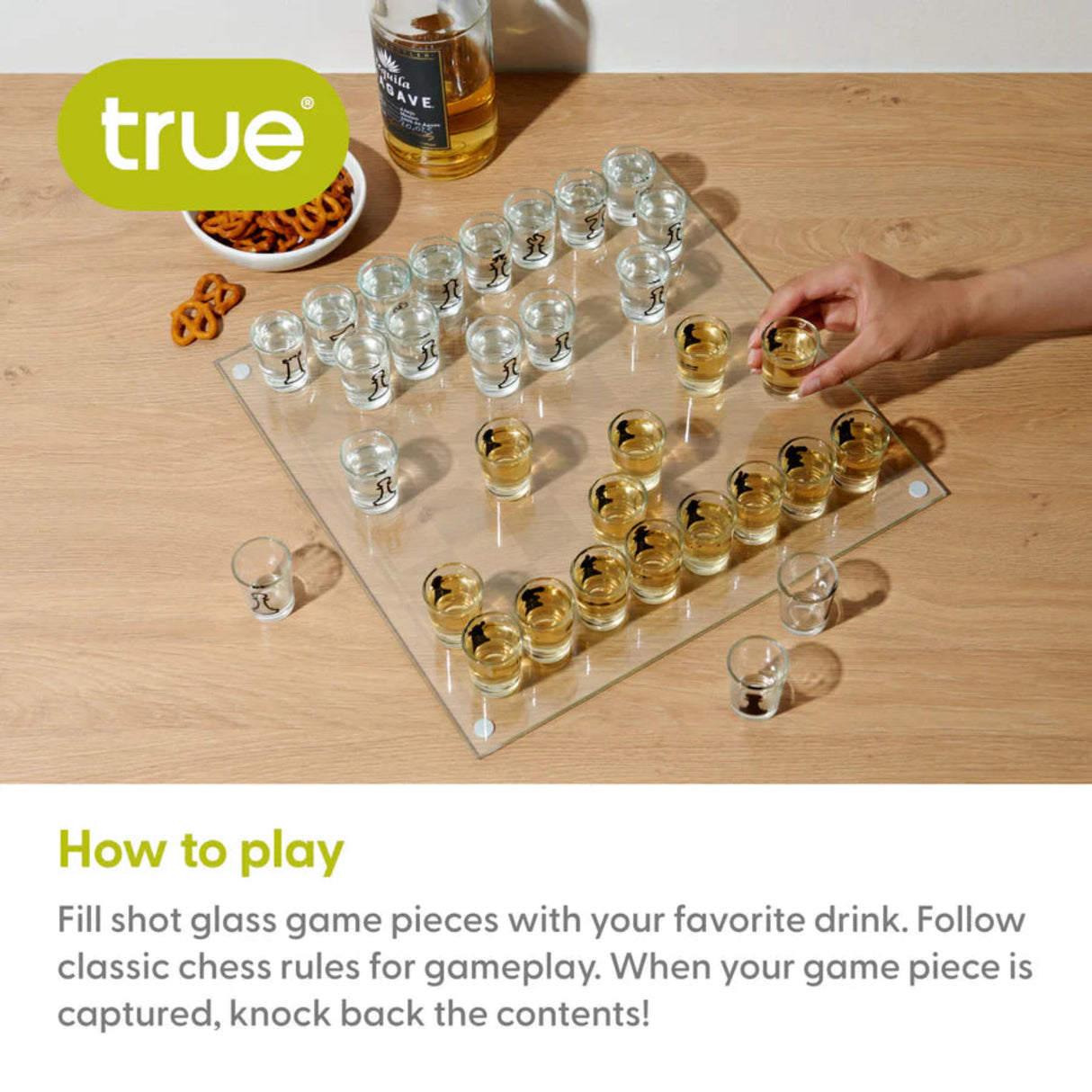 Blitz Shot Glass Chess Drinking Game-3