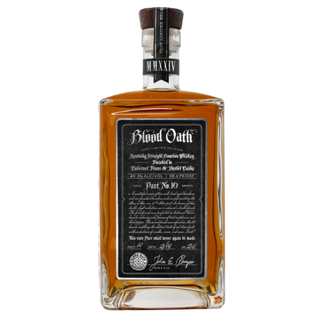 Blood Oath Kentucky Straight Bourbon Whiskey Pact 10