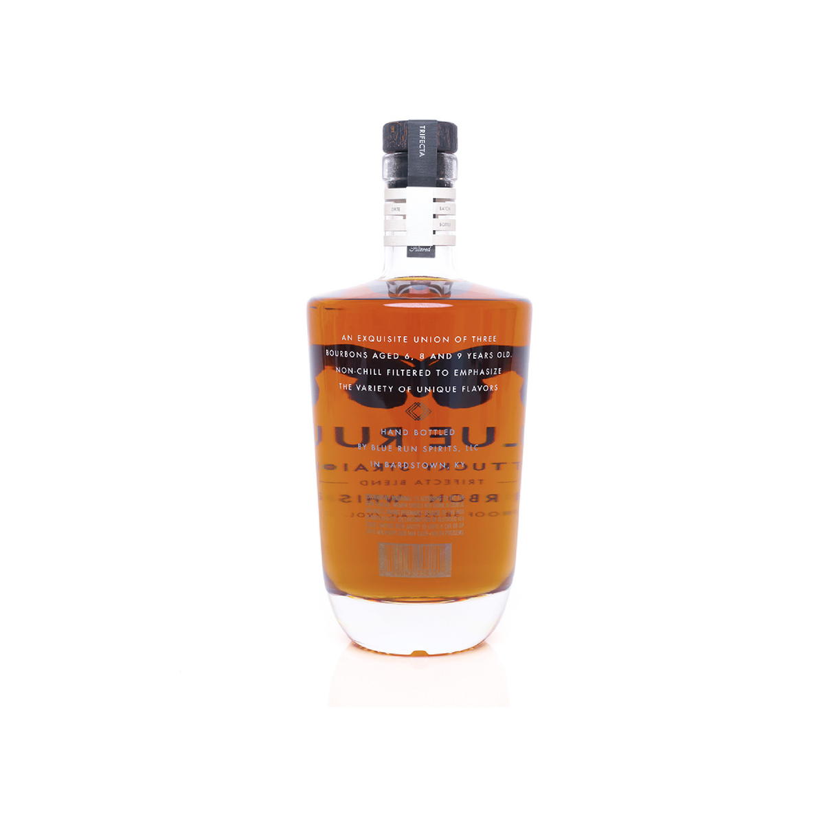 Blue Run Straight Bourbon Whiskey Lto Trifecta Blend 117.1 Proof