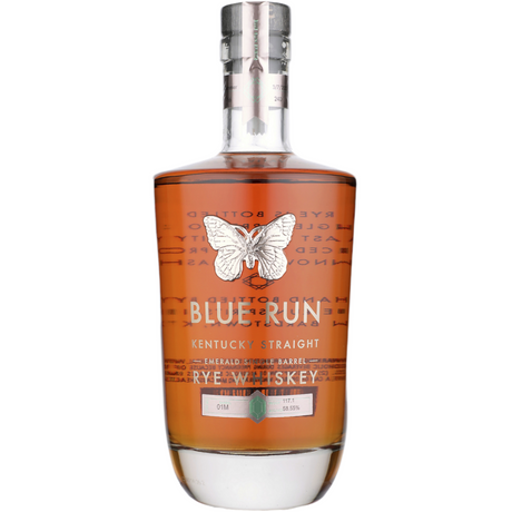 Blue Run Straight Rye Whiskey Emerald Single Barrel 4 Year