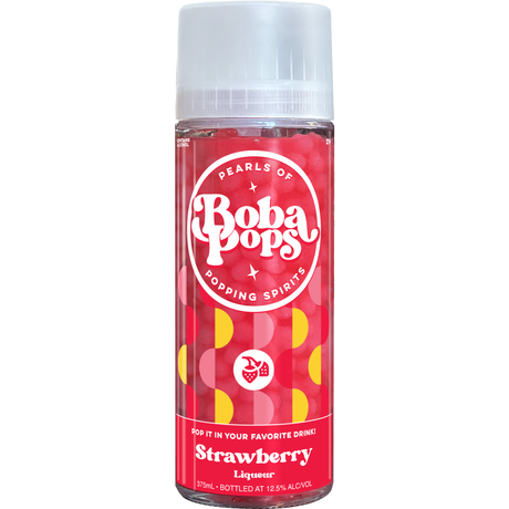 Boba Pops Cocktail Caviar Strawberry