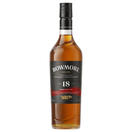 Bowmore 18 Year Single Malt Scotch Whiskey – Sherry Oak Cask