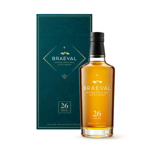 Braeval Single Malt Scotch Speyside 26 Yr 104.2