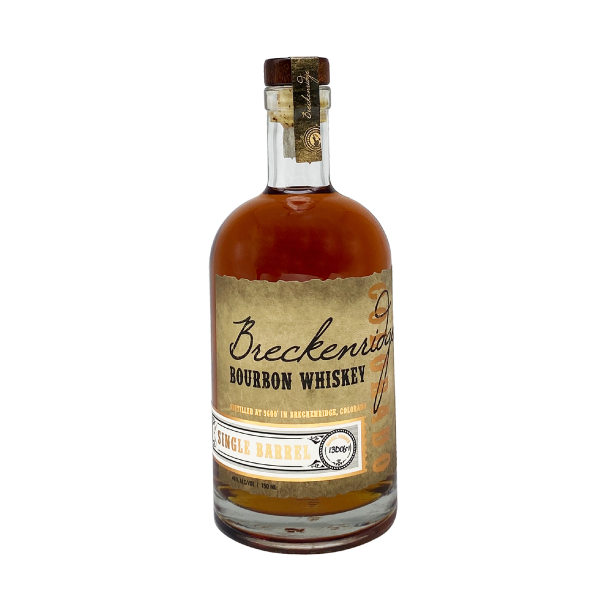 Breckenridge Single Barrel Bourbon Whiskey