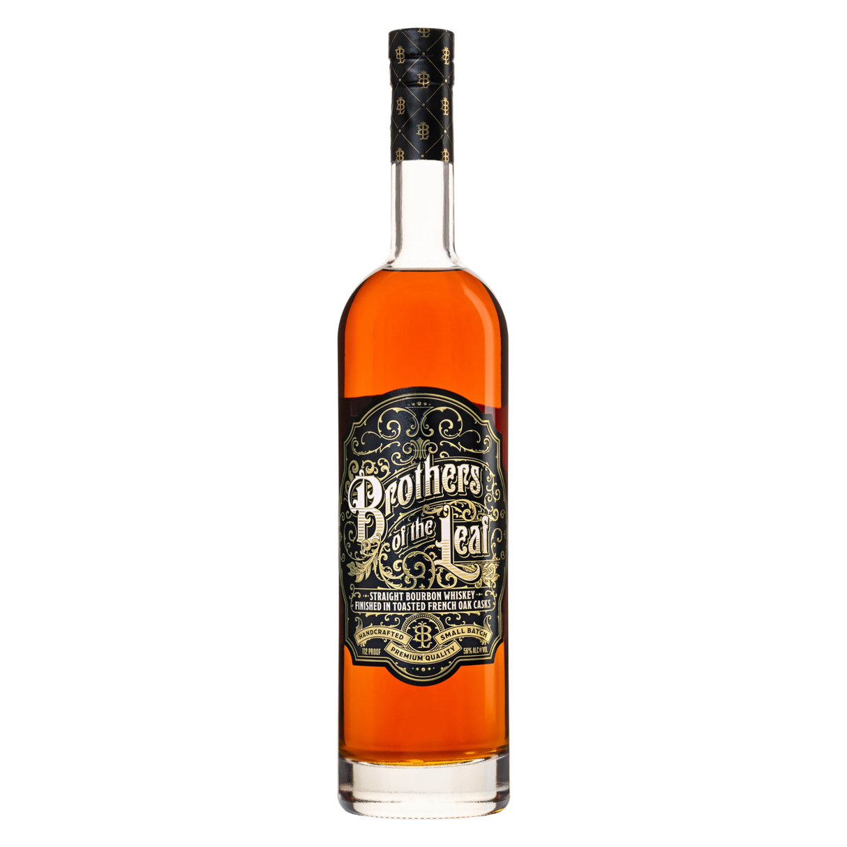 Brothers of the Leaf Straight Bourbon Whiskey Finished in Toasted French Oak Casks