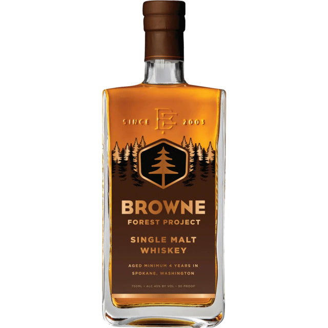 Browne Family Spirits Single Malt Whiskey Forest Project