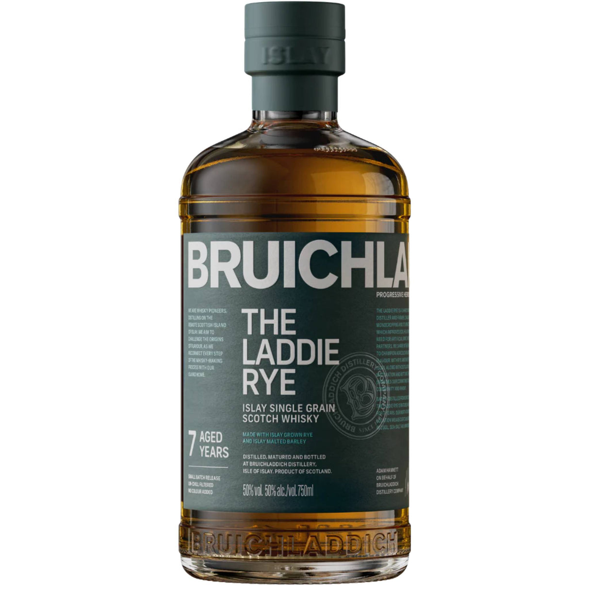 Bruichladdich The Laddie Rye 7 Year Single Grain Scotch Whiskey