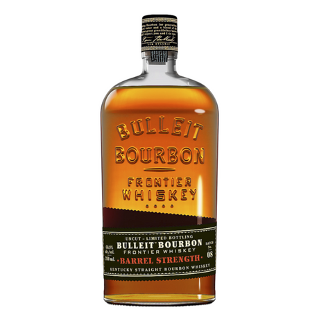 Bulleit Straight Bourbon Barrel Strength No. 8 Frontier Whiskey Uncut Limit