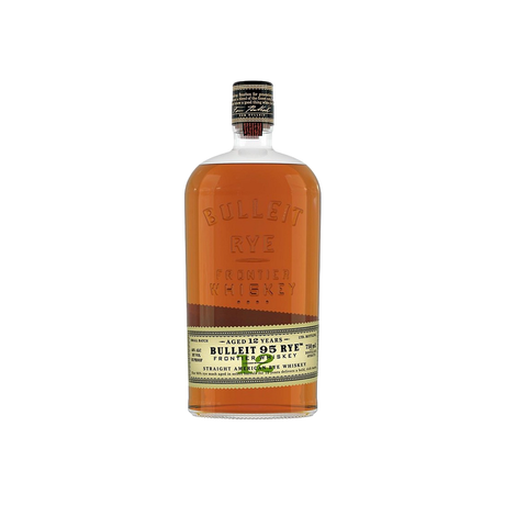 Bulleit Straight Rye Whiskey 95 Rye Small Batch Frontier 12 Year