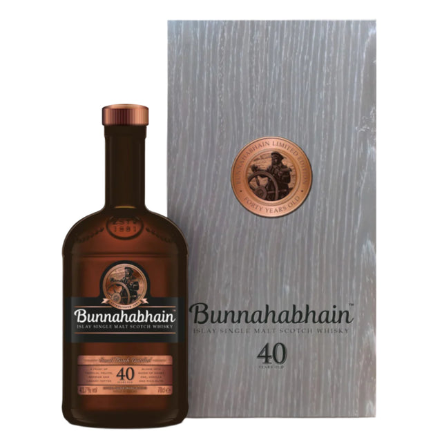 Bunnahabhain Single Malt Scotch Small Batch Distilled 40 Year Whiskey