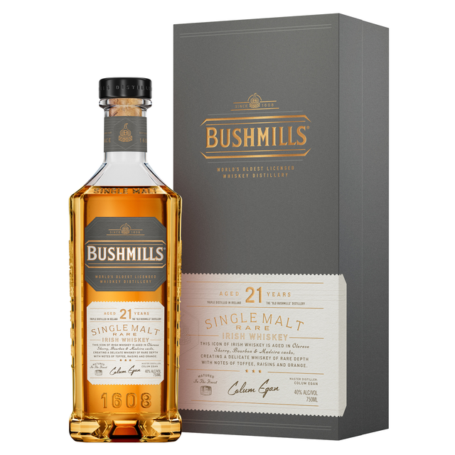 Bushmills 21 Year Old Single Malt Irish Whiskey