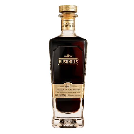 Bushmills Aged 46 Years Single Malt Irish Whiskey Aged Exclusively In Oloroso Sherry Casks