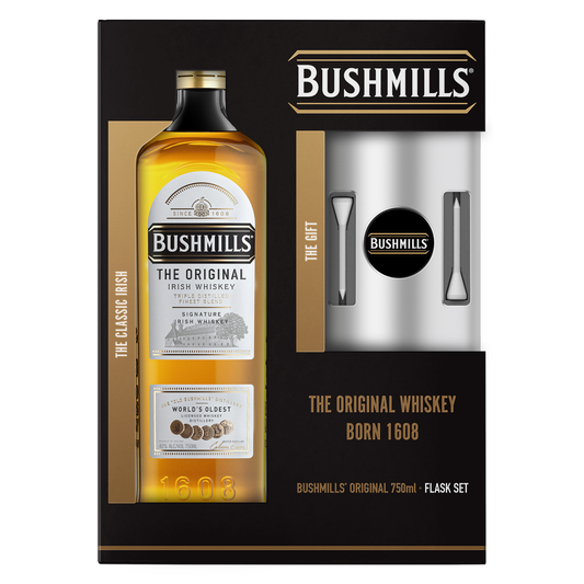 Bushmills Original Irish Whiskey - Includes Gift