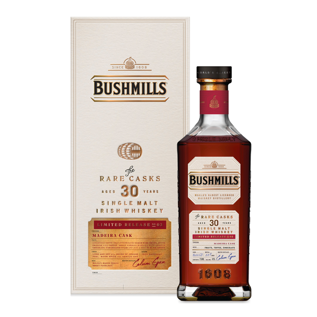 Bushmills The Rare Casks #3 30 Year Irish Whiskey