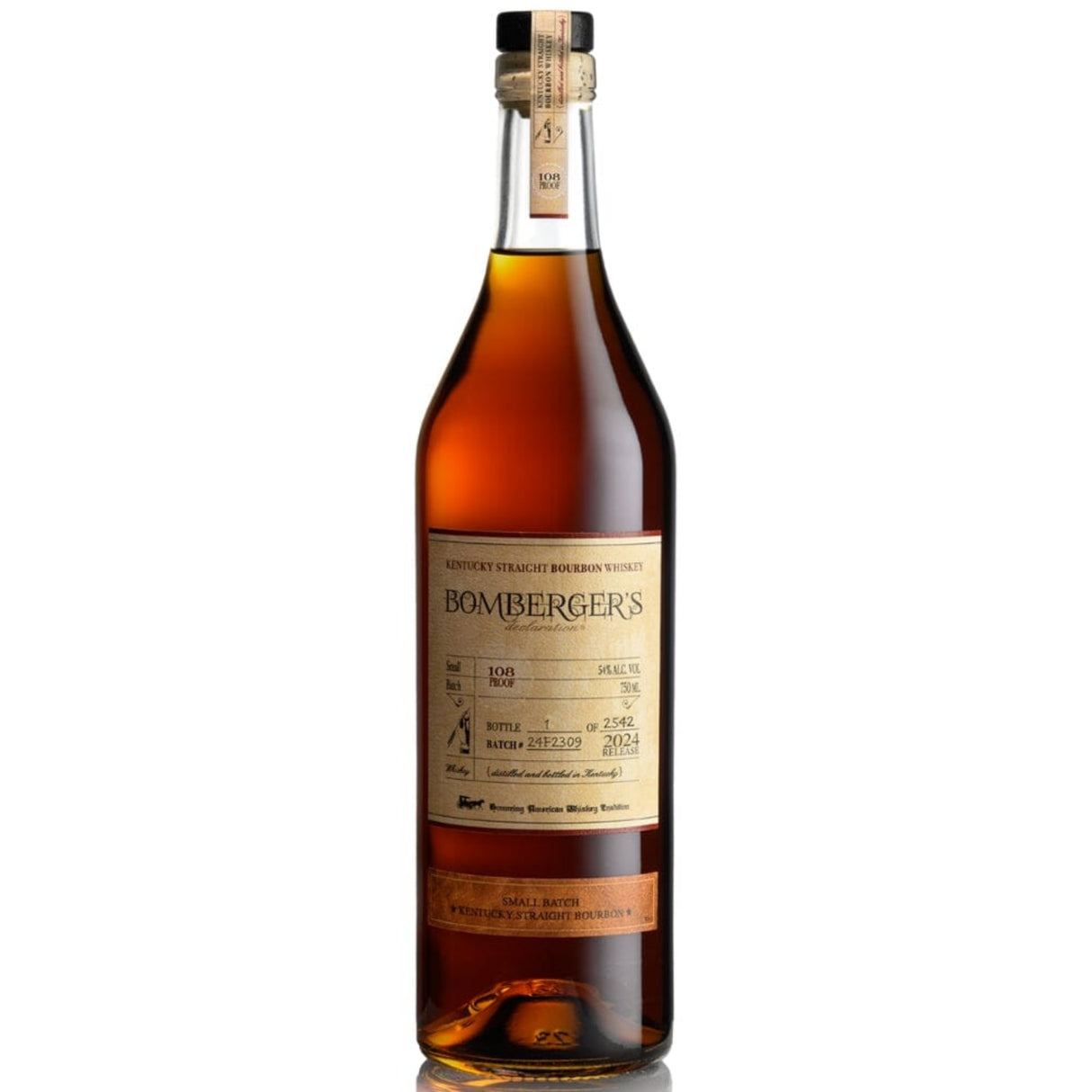 Bomberger's Declaration Kentucky Straight Bourbon Whiskey 2024