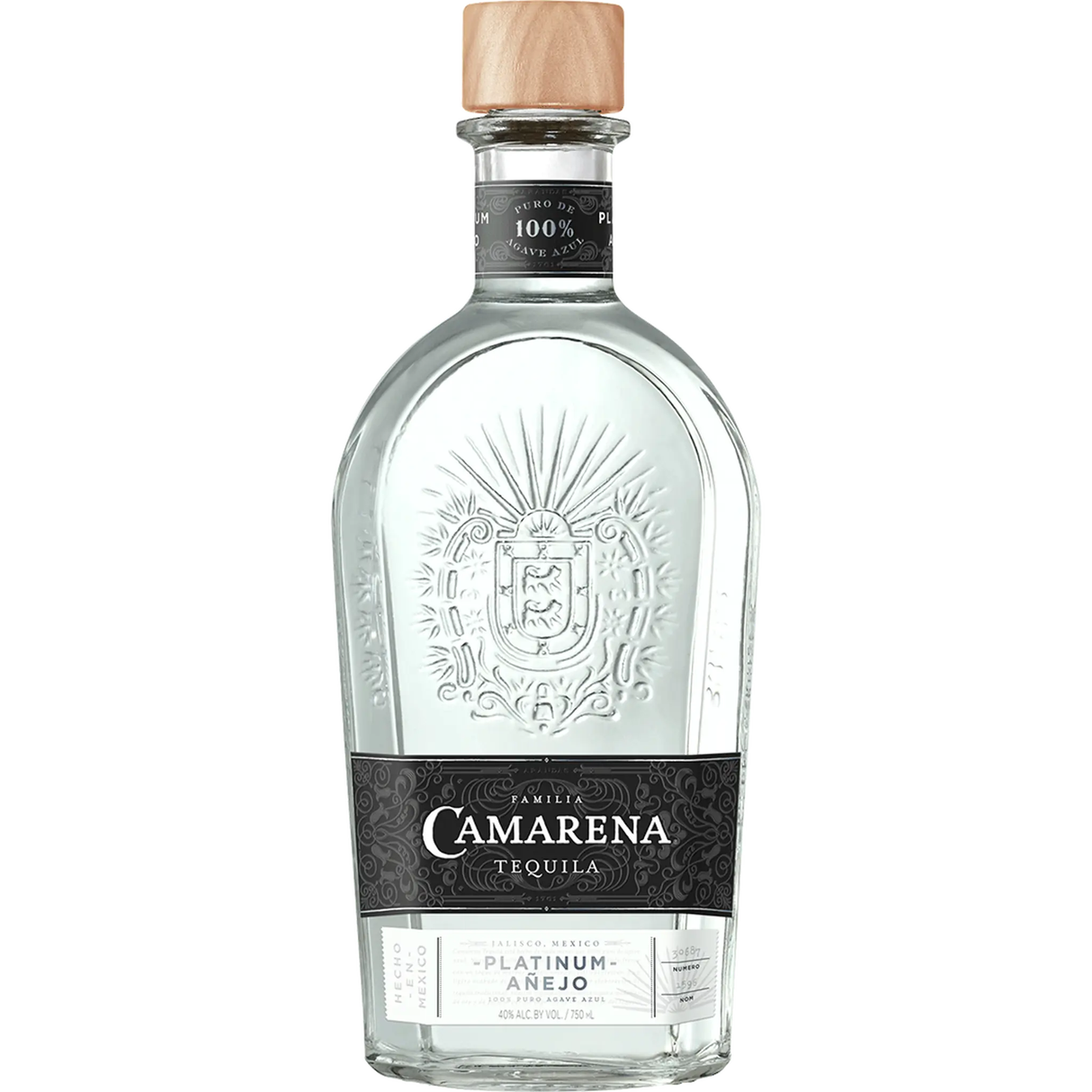 Camarena Platinum Anejo Tequila