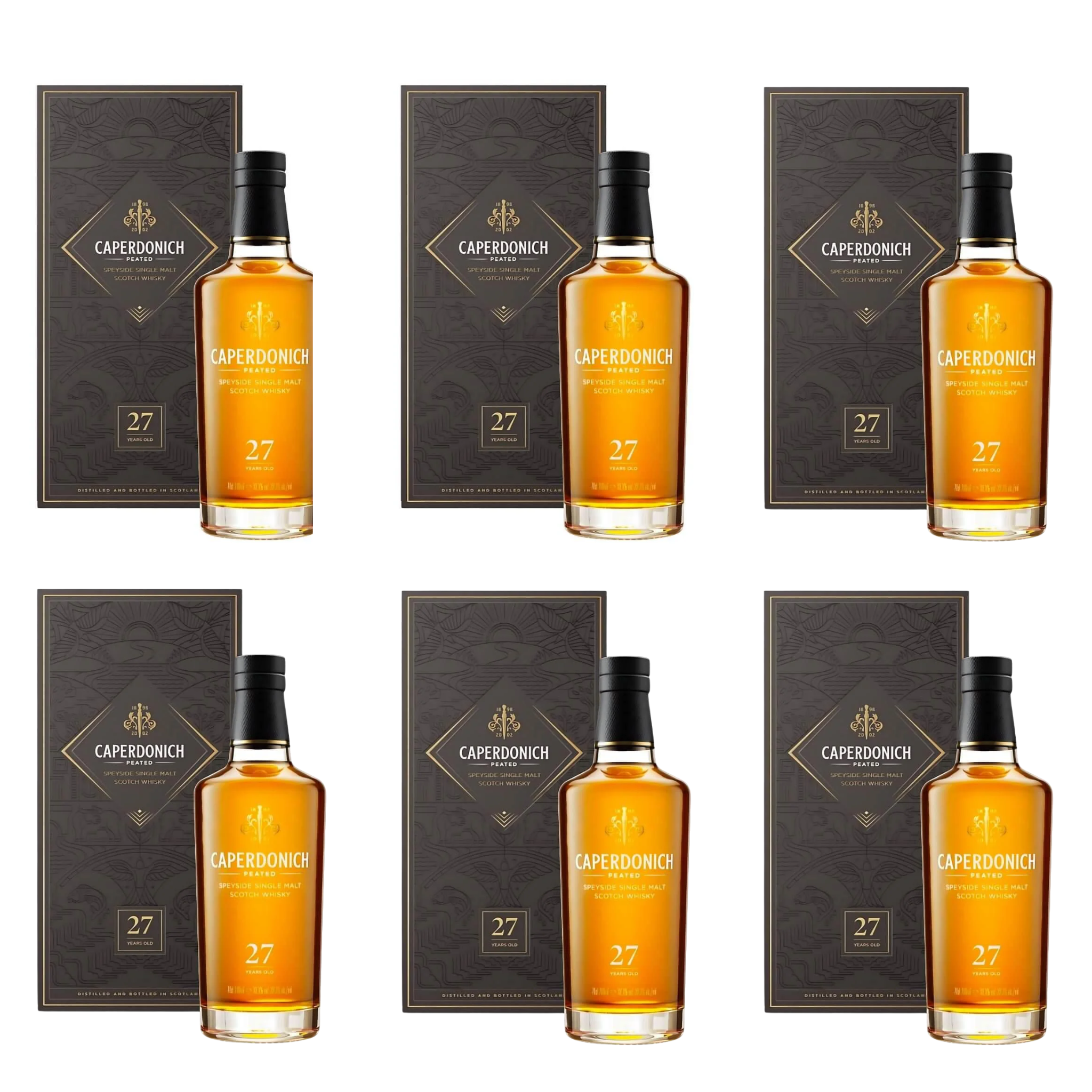 Caperdonich Single Malt Scotch Whiskey Peated Speyside 27 Year