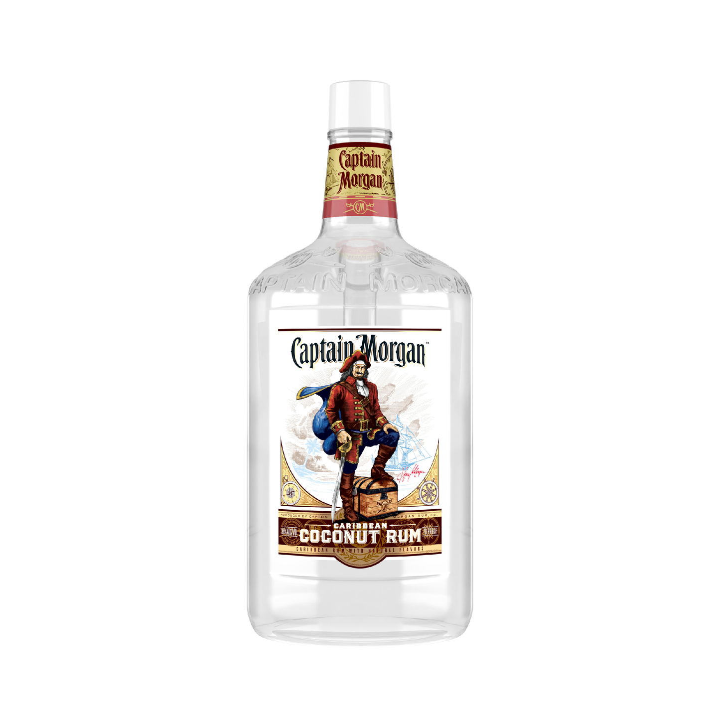 Captain Morgan Coconut Flavored Rum Caribbean Coconut