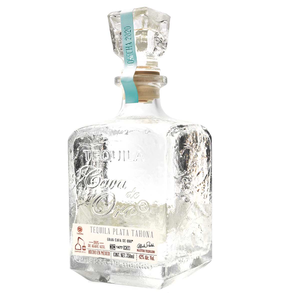 Cava De Oro Tequila Plata Tahona