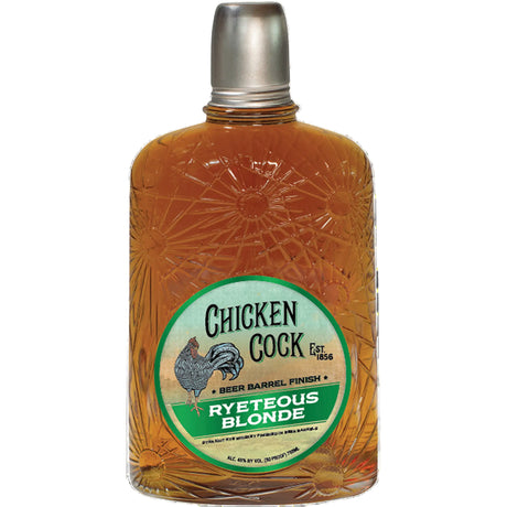 Chicken Cock Ryetous Blonde Kentucky Straight Rye Whiskey - Beer Barrel Finish