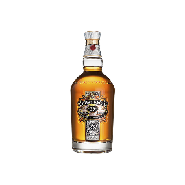 Chivas Regal Blended Scotch Original 25 Year With Carton Whiskey