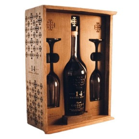 Codigo 1530 Tequila Extra Anejo 4 Yr W/ Flute Glasses