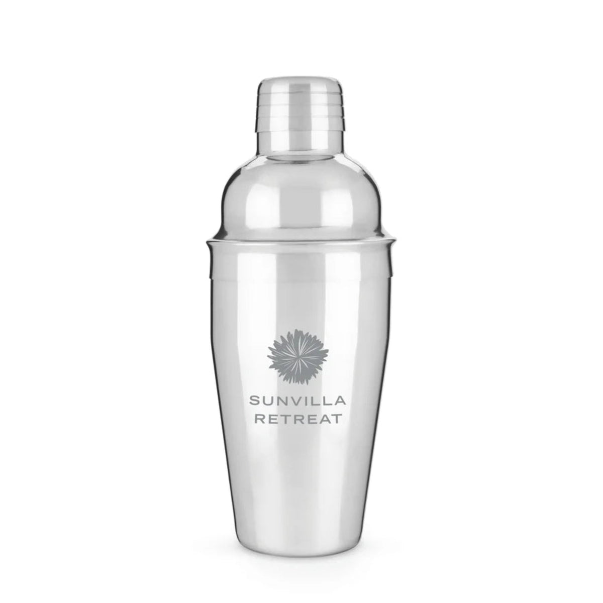 Contour 12 oz Cocktail Shaker in Stainless Steel-1