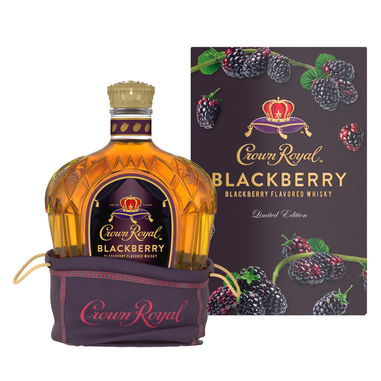 Crown Royal Blackberry Flavored Whiskey