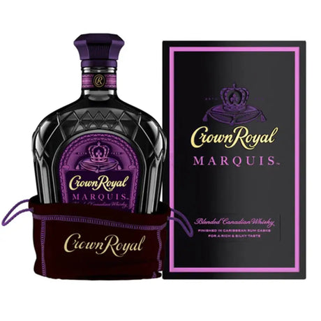Crown Royal Marquis Blended Canadian Whiskey - Finished In Caribbean Rum Casks For A Rich & Silky Taste-6
