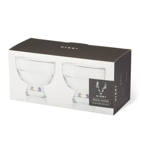 Crystal Mezcal Glasses, Set of 2-4