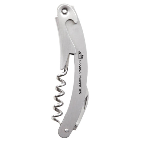 Curve Waiter's Corkscrew in Stainless Steel-1