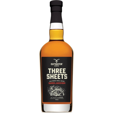 Cutwater Rum Three Sheets Barrel Aged