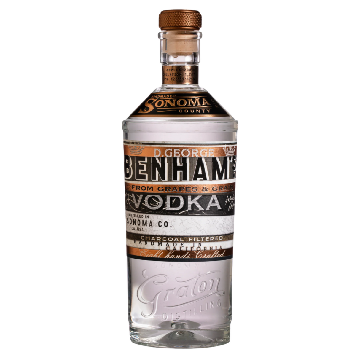 D George Benhams Vodka Sonoma