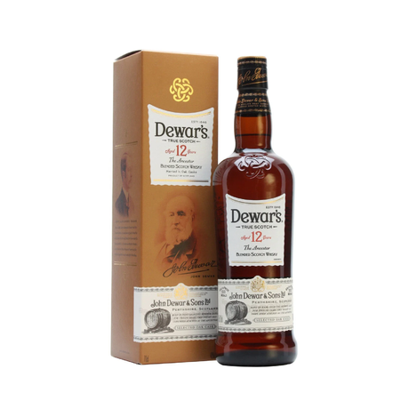 Dewar's 12 Year Old Scotch Whiskey