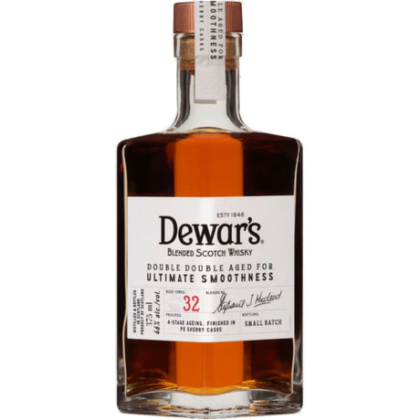Dewar’s 32 Year Old Double Double Blended Scotch Whiskey - Small Batch | Four-Stage Ageing | Finished in Pedro Ximénez Sherry Casks