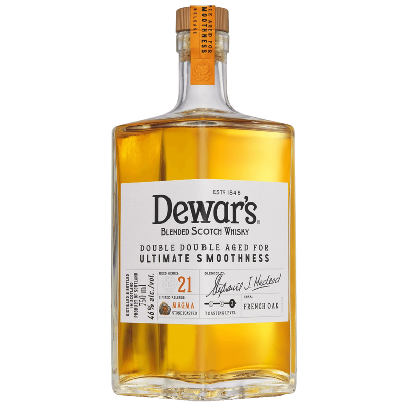Dewar's Double Double 21 Year Mizunara Oak Scotch | Liquor Geeks
