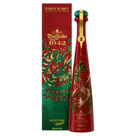 Don Julio 1942 Lunar New Year Edition 2027 bottle with carton