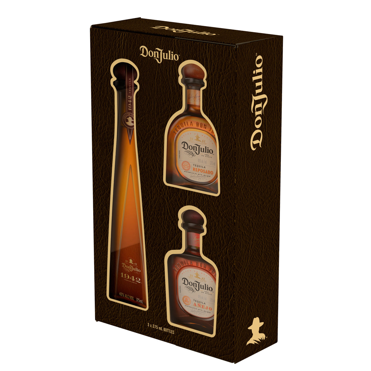 Don Julio Specialty Pack – 3 × 375 ml (1942, Reposado & Añejo)
