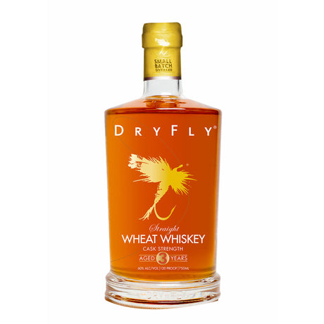 Dry Fly Cask Strength Aged 3 Years Straight Wheat Whiskey