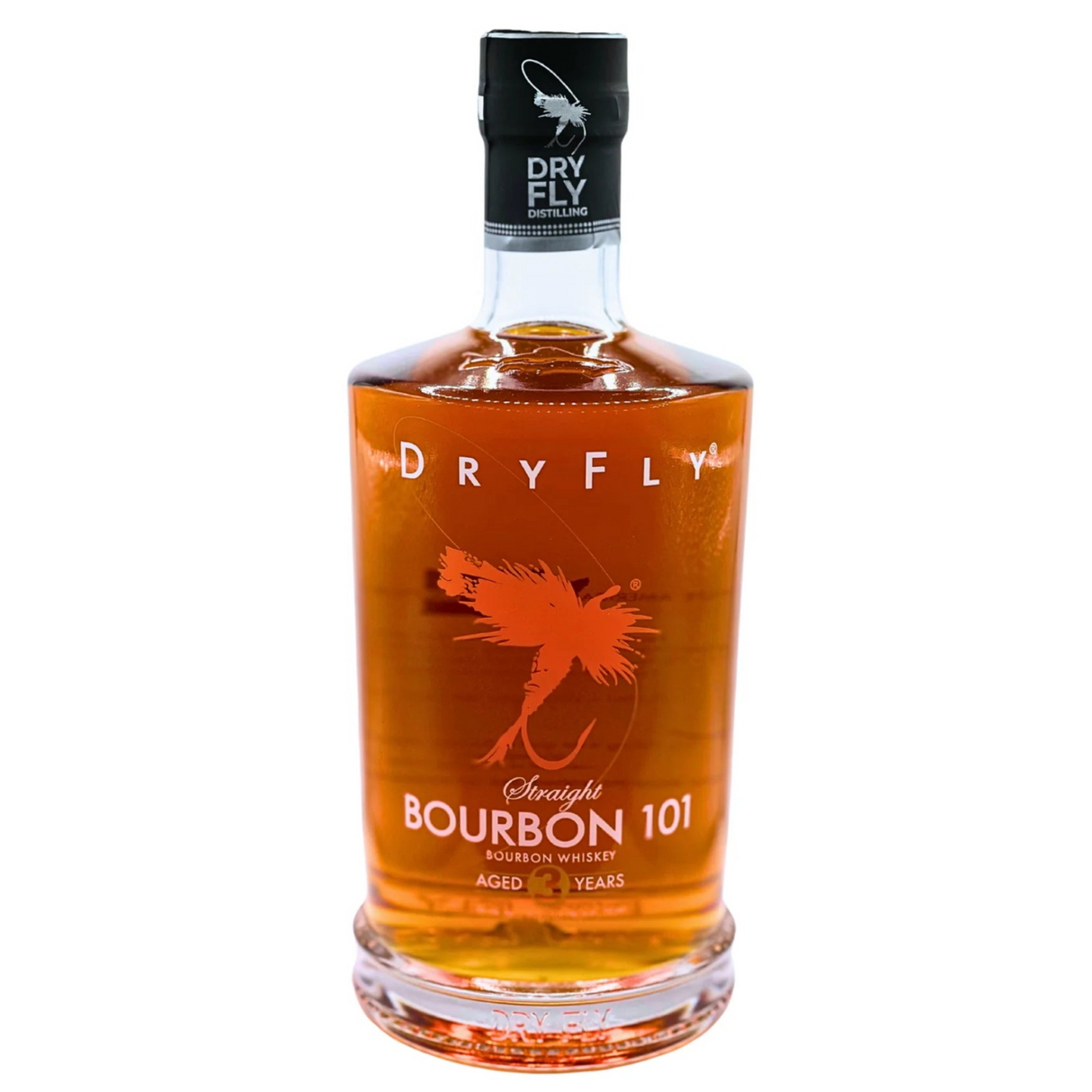 Dry Fly Straight Bourbon Whiskey Aged 3 Years