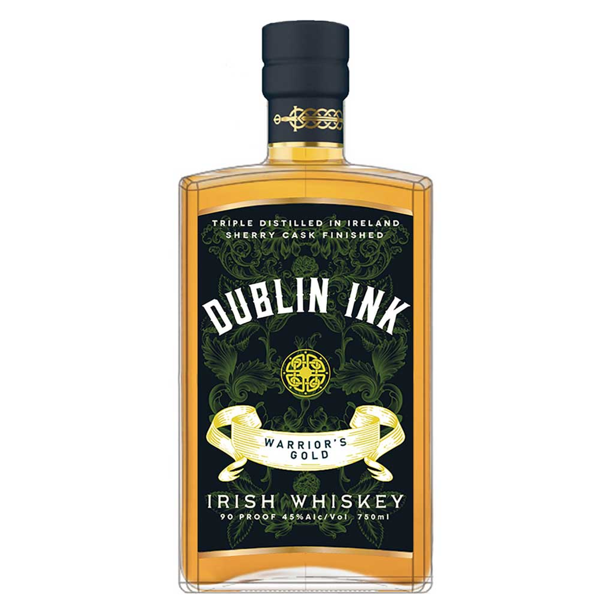 Dublin Ink Irish Whiskey Warrior'S Gold Sherry Cask Finished