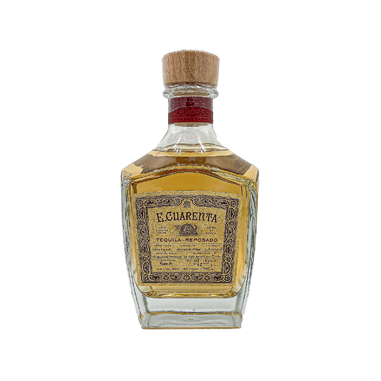 E Cuarenta Tequila Reposado